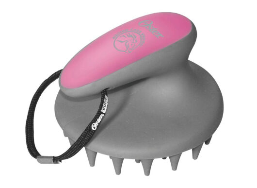 Gumminoppenstriegel von Oster grob pink