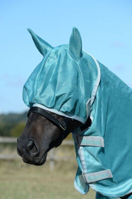 Bucas Freedom Fly Mask - Lagoon S