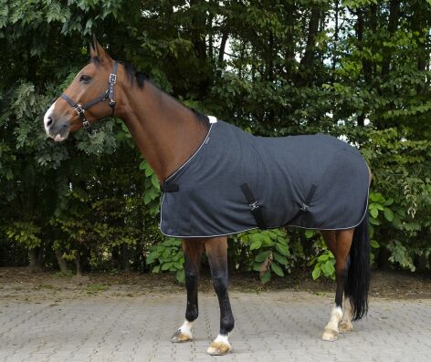 EQUITHÈME „Chiné“ Polarfleece vielseitige Decke