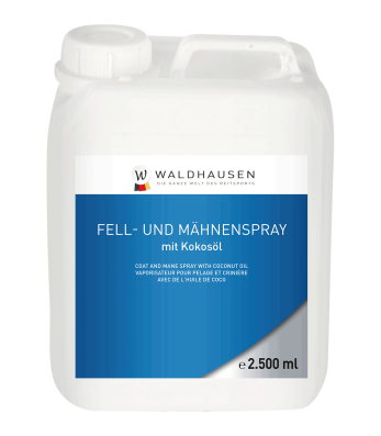 Fell- und Mähnenspray mit Kokosöl, 2500 ml