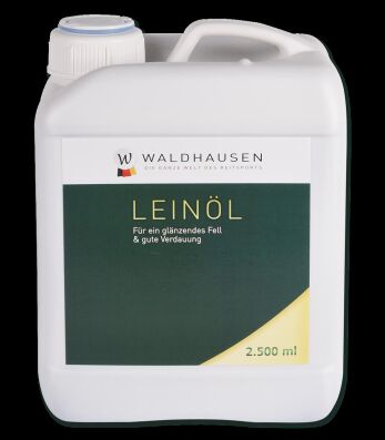 Lein-Öl - Für ein glänzendes Fell und gute Verdauung, 2,5 l